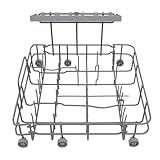 Hermitlux Countertop Dishwasher Tableware Basket With Storage Rack