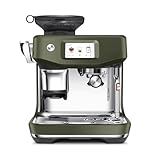 Breville Barista Touch Impress Espresso Machine BES881OLT, Olive Tapenade