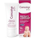 Conceive Plus Fertility Lubricant Travel Size - Sperm-Safe, PH Balanced Personal Lubricant for TTC Couples - Enhances Vaginal Health and Supports Fertility - 1 Fl Oz