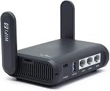 GL.iNet GL-AXT1800 (Slate AX) Portable Travel Router, Pocket Wi-Fi 6 Wireless Internet Router, Portable VPN Routers WiFi for Travel, Public Computer Routers, Business, Moblie/RV/Cruise/Plane