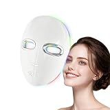 Red Light Therapy Mask for Face,LED Therapy Mask,Rechargeable Near-Infrared Red Light Therapy Mask,Ideal for Facial Wrinkles, Acne, and Uneven Skin Texture. Ideal for Home, Work,Travel & Yoga