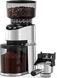 Oaomi Conical Burr Coffee Bean Grinder,50 Setting,1-30Second Timer(Silver)