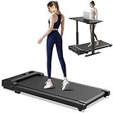 Walking Pad Treadmill for Home - Under Desk Treadmills Mini Portable Walking Running Machine Slim Compact Motorized Electric Treadmill with Adjustable Speed Remote