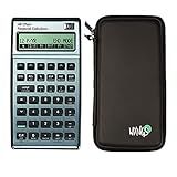 HP 17B II Plus/Hewlett Packard 17BII+ Financial Scientific Calculator + WYNGS Protective Case Black