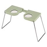 DMITER 4X Pocket Stereoscope Viewer – Durable Collapsible Stereo Viewer with Adjustable 56-75mm Eye Distance, Portable Folding Stereoscope for Maps, Field Work & Precision Viewing