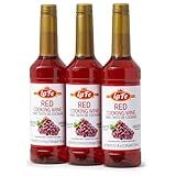 La Fe Red Wine Cooking 25.4floz - 3 Pack - Vino Tinto Para Cocinar