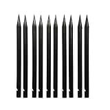 Fixinus 100 Pieces Universal Black Stick Spudger Opening Pry Tool Kit for iPhone Mobile Phone iPad Tablets Macbook Laptop PC Repair
