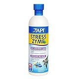 API STRESS ZYME Freshwater and Saltwater Aquarium Cleaning Solution 16-Ounce Bottle