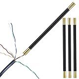 Network Cable Untwist Tool, Dual Headed Looser Engineer Twisted Wire Separators for CAT5 CAT5e CAT6 CAT7 and Telephone (Black, 3 Piece)