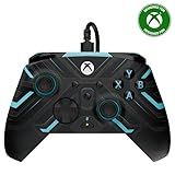 Turtle Beach Rematch Advanced Wired Gaming Controller Licensed for Xbox Series X|S, Xbox One, Windows PC - Glow, Remappable Buttons, Hair Triggers, Audio Controls, Impulse Triggers - Titan Steel