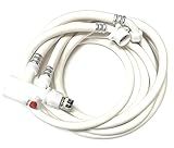 Shark Industrial 8 FT Countertop Dishwasher Fill and Drain Hose Kit with faucet adapter for all major brands (8)