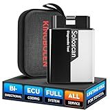 KINGBOLEN Soloscan for Toyota/Lexus 2025 OBD2 Scanner Bluetooth All System Diagnostics, Free Updates Bidirectional Scan Tool for iOS & Android Ph*ne, Car Code Reader with All Resets, ECU Coding