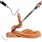 Wamlet 71.6" Snake Hook Retractable Reptile Catcher Stick Tongs Grabber Handling Tool for Rattlesnakes Python Copperhead Removal Catching