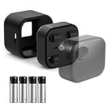 Runpower Battery Extension Pack for Blink Outdoor 4, 2X Extended Runtime for Outdoor 4 Smart Security Camera, Included 4 pcs Ni-MH Batteries & Waterproof Silicone Cover.