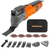 ENERTWIST 4.2 Amp Oscillating Multitool Kit with 31pcs Saw Accessories