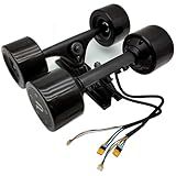 Dual Motor Set for Electric Skateboard 90mm Powered 10S 36V DIY Brushless Hub Motor Kit for Longboard Upgraded 77kv 300W 30 mph top Speed Skateboarding Equipment