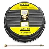 Kärcher Pressure Washer Surface Cleaner 15", Quick Connect, 2600-3200 PSI, Ideal for Driveways, Patios, Decks, Sidewalks