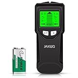 Stud Finder Wall Scanner - 5 in 1 Stud Finder Tool w/Smart Chip and HD LCD Display, Stud Detector Beam Finders for the Center and Edge of Wood AC Wire Metal Studs Joist Pipe (‎‎black Seaweed)