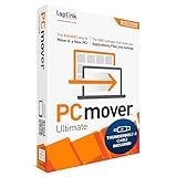 Laplink PCmover Ultimate 11 - Easy Migration of your Applications, Files and Settings from an Old PC to a New PC - Data Transfer Software - With Optional Ultra High Speed Thunderbolt Cable - 1 License