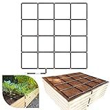 The Garden Grid | Garden Watering System for Raised Beds - But Better | Pre-Assembled, Waters Every Plant, 1-Min Setup, USA-Made, Lasts 5–10x Longer Than Drip Irrigation | Size: 4x4 - Dims: 44"x44"