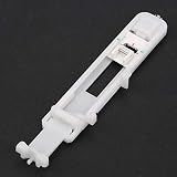 One Step Buttonhole Presser Foot, Singer Buttonhole Foot,4.1 x 1.0 inch Button Hole Maker Tool for EverSewn, Juki, Singer Sewing Machine Automatic Professional Presser Feet One Step Buttonhole Foot