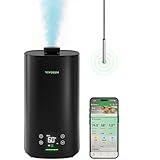 VIVOSUN AeroStream H05 Intelligent Wi-Fi Humidifier, 1.32 Gal / 5 L Humidifier with Temp & Humidity Probe, Smart Remote Control, Designed for Growers