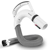 Pvc, Steel Upgraded Replacement Hose Handle for Shark Rotator Lift-Away Vacuum Models For Series NV355 NV356 NV357 NV358 NV370 UV440 (NV360 Blue UV550 Gray NV391 Red) OEM # 153FFJ