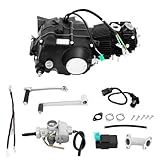 110CC Engine Motor Set 4 Speed Engine Motor Pit Dirt Bike Kick Start Engine with CDI Ignition System for CRF50 CRF70 XR50 XR70 Z50 Z50R CT70