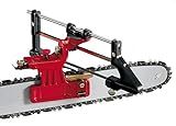 Tecomec Deluxe Chainsaw Sharpening File Guide Bar Mount Replaces Oregon 557849