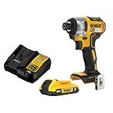 DEWALT 20V MAX Impact Driver, 1/4 Inch, Battery and Charger Included (DCF787D1)