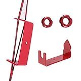 - QI HUO JU - Archery Peep Sight, 1/4" 3/16" Peep Sights Tubing with Bowstring Separator Tool Bow String Splitter Tube Peep Sight for Compound Bow (Red -1/4'' and 3/16")