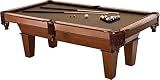 Fat Cat Frisco 7.5 Foot Pool Table, Billiard Table with Accuslate Surface, K66 Bumpers, Oak Finish, Includes Cues and Balls