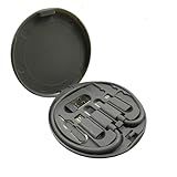 ZALUJMUS Multifunctional Data Cable Storage Box Adaptor for USB-C and Micro-USB Devices Universal Data Transfer Cable (Grey)