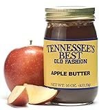 Tennessee's Best Apple Butter | Handcrafted with Fresh Apples and Made In Small Batches| Simple Ingredients | Resealable Glass Jar