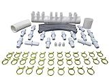Manifold Hot Tub Spa Part 16 3/4" Outlets with Coupler Kit Video How to