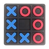zeyce Tic Tac Toe Board Game,Tic Tac Toe Family Game, Classic Board Game, Classical Family Board Game,Children's Tic Tac Toe Game, Plastic tic tac Toe Game, Board Size 15 X 15 cm