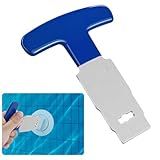 Feoang Pool Plug Removal Tool-Metal Eyeball Seat Removal Tool with Handle Grip Pool Spa Jet Removal Tool for Above Inground Pool Square Pool Drain Plug Removal Tool