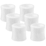 Gazeer Humidifier Replacement Filter Compatible with Canopy Bedside and Nursery Humidifier,Made with Wood Pulp, Paper Filter, 6-Pack