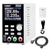 OWON SPE6103 Programmable Lab Power Supply (0-60V 0-10 A), 300w Bench DC Power Supply with 2.8inch LCD Display and Output Enable/Disable Button,Single Channel Output with PC Software and USB Charging