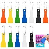 12PCS Multi-Color Lottery Ticket Scratcher Tool, Plastic Scraper Tool/Lotto Scratcher Tool for Lottery Ticket, Lottery Ticket Scratcher Scratch Off Scratcher Tool