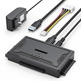 Hard Drive Reader 4-in-1, M.2 SATA IDE to USB Dock Ultra Data Retrieval Kit