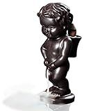 Manneken PIS Waterfall Backflow Incense Burner and 10 PCS Cones, Decorative Statue for Home & Garden