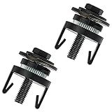 Headlight Headlamp Mounting Spacer Clip (2 Pcs) | Compatible with 2013-2018 Ram 1500 2500 3500 4500 5500 Truck Acessories | Replacement 42204 68222836AA 68222835AA Headlight Mount Shim Bolts