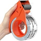 Swihauk 1.88 in x 66.6 YDs Heavy Duty Packing Tape with Dispenser, Strong & Durable Shipping Tape, Packaging Tape, Clear Package Tape for Shipping Moving Storage and Mailing, 1 Roll + 1 Dispenser