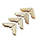 50pcs Scrapbooking Photo Mounting Corners Book Albums Menus Notebook Folder File Corner Protectors(C086 Brass)