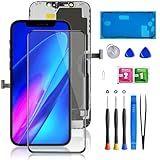 for iPhone 12 Pro Max Screen Replacement 6.7 Inch, Diykitpl 3D Touch LCD Digitizer Screen for A2342, A2412, A2411, A2410 with Repair Tools Kit+Screen Protector+Waterproof Seal