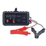 Sound Troubleshooting Automotive Relay Tester - 4 & 5 Pin 12V Auto Diagnostic Tool, Small Handheld DIY Car Tester with Battery Clips, Relay Testing Kit, Electrical Systems Tool