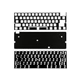 YMDK Keyboard Sound Dampening Foam 61 64 Layout 3-Piece Set Poron Silencer Pad Gasket Switches Dampener for Mechanical Keyboard