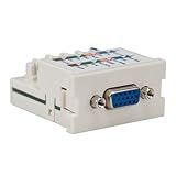 Leviton VGA PC MOS Module, 110-Style Termination, 41295-VPT, Light Almond