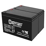 Mighty Max Battery 12V 8Ah Battery for Razor MX350, MX400 Electric Dirt Bike - 2 Pack